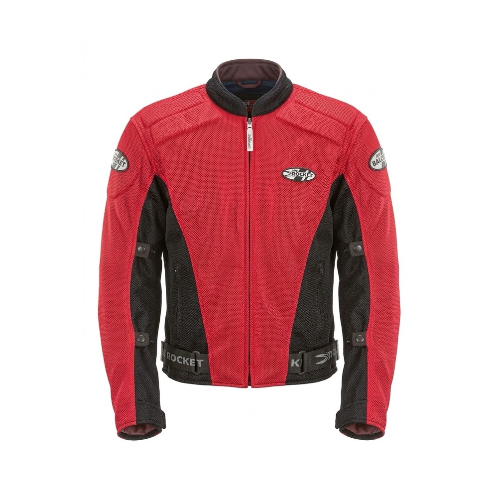 Joe Rocket Ballistic Mesh Motorcycle Jacket Red Black Riding‎ Jacket Size M